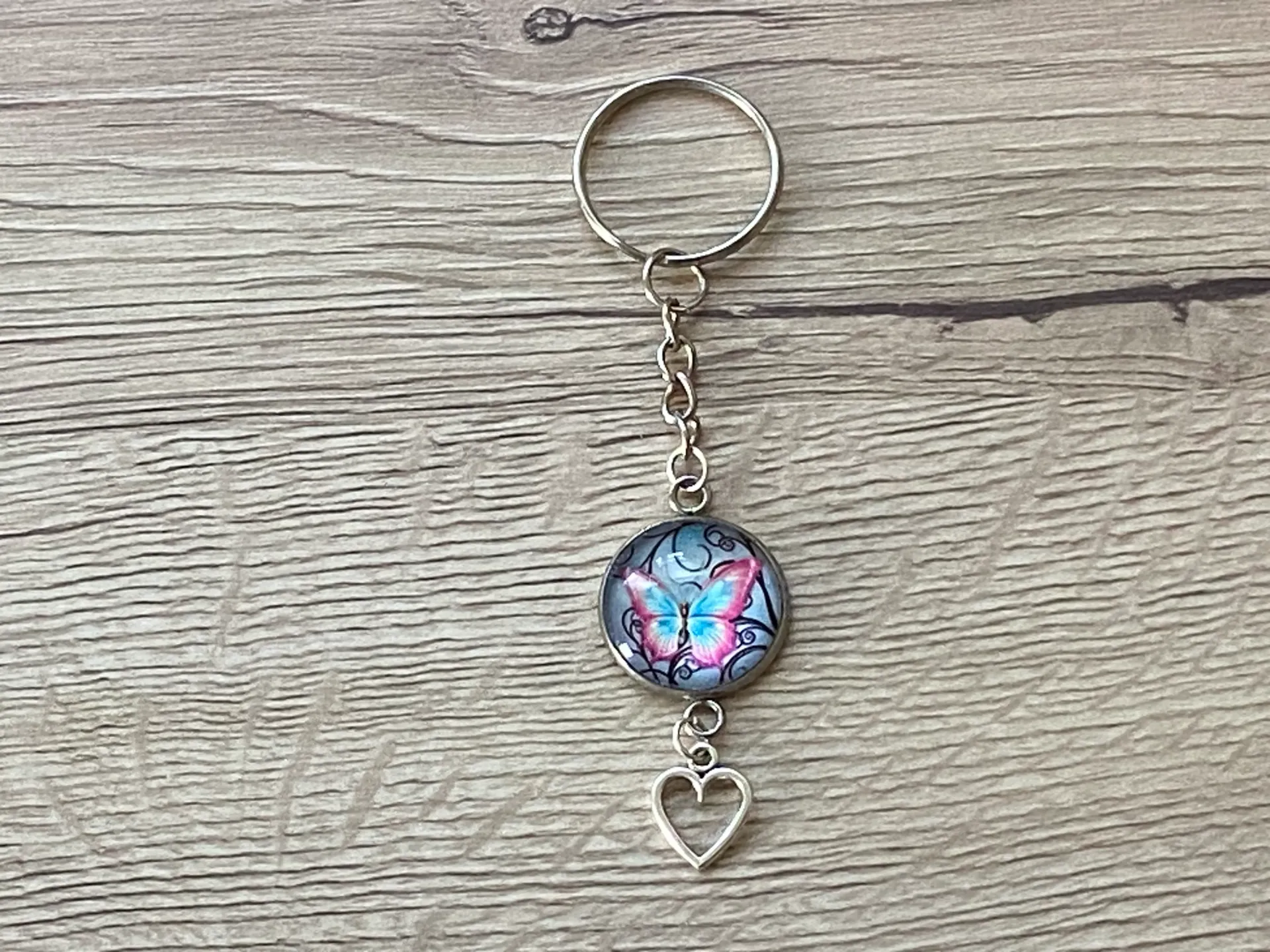 Porte-clé papillon