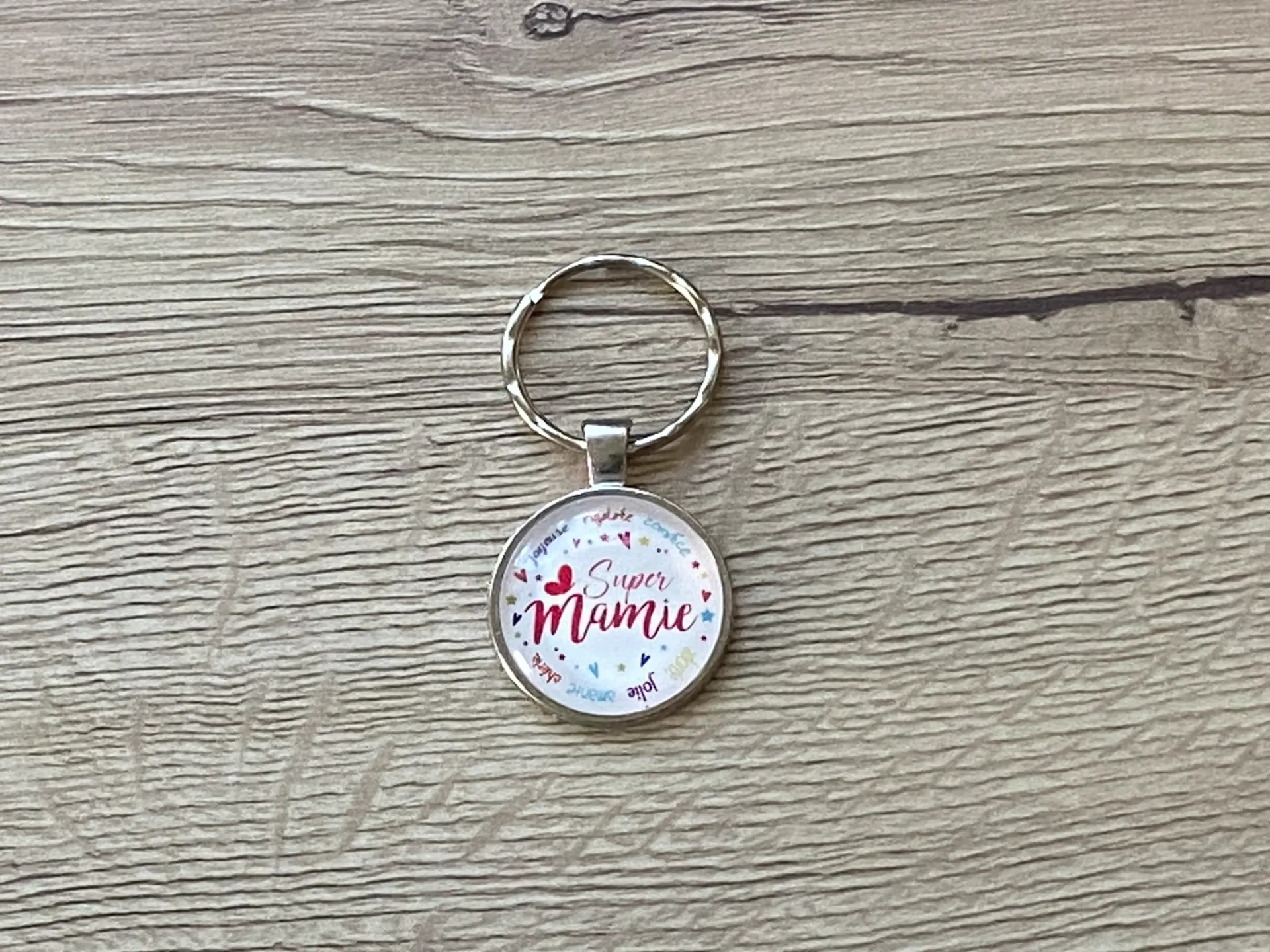 Porte-clé "super mamie"