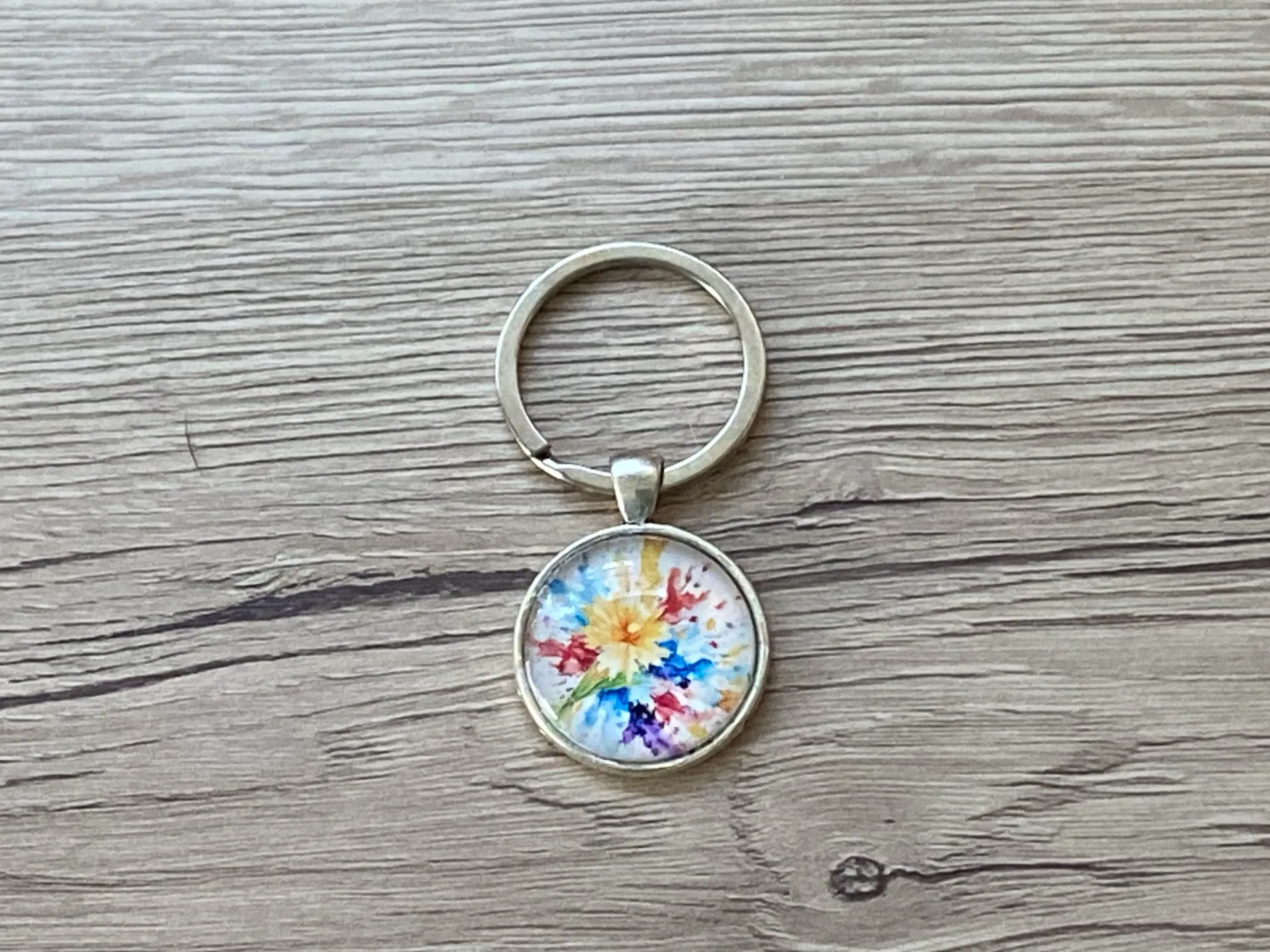 Porte-clé explosion de couleur