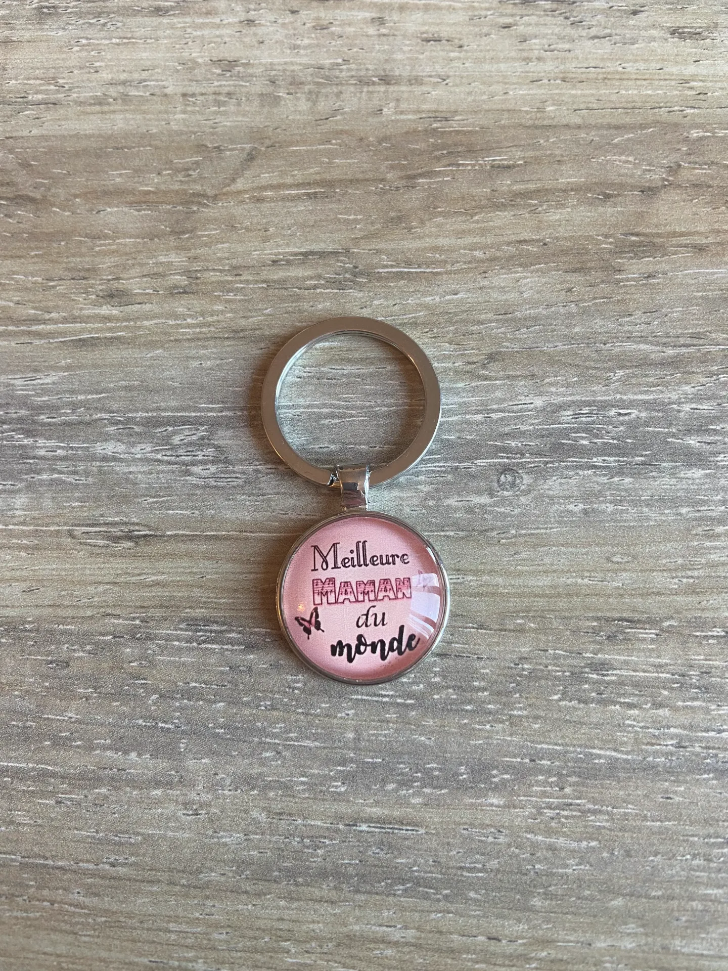 Porte-clé "meilleure maman du monde"