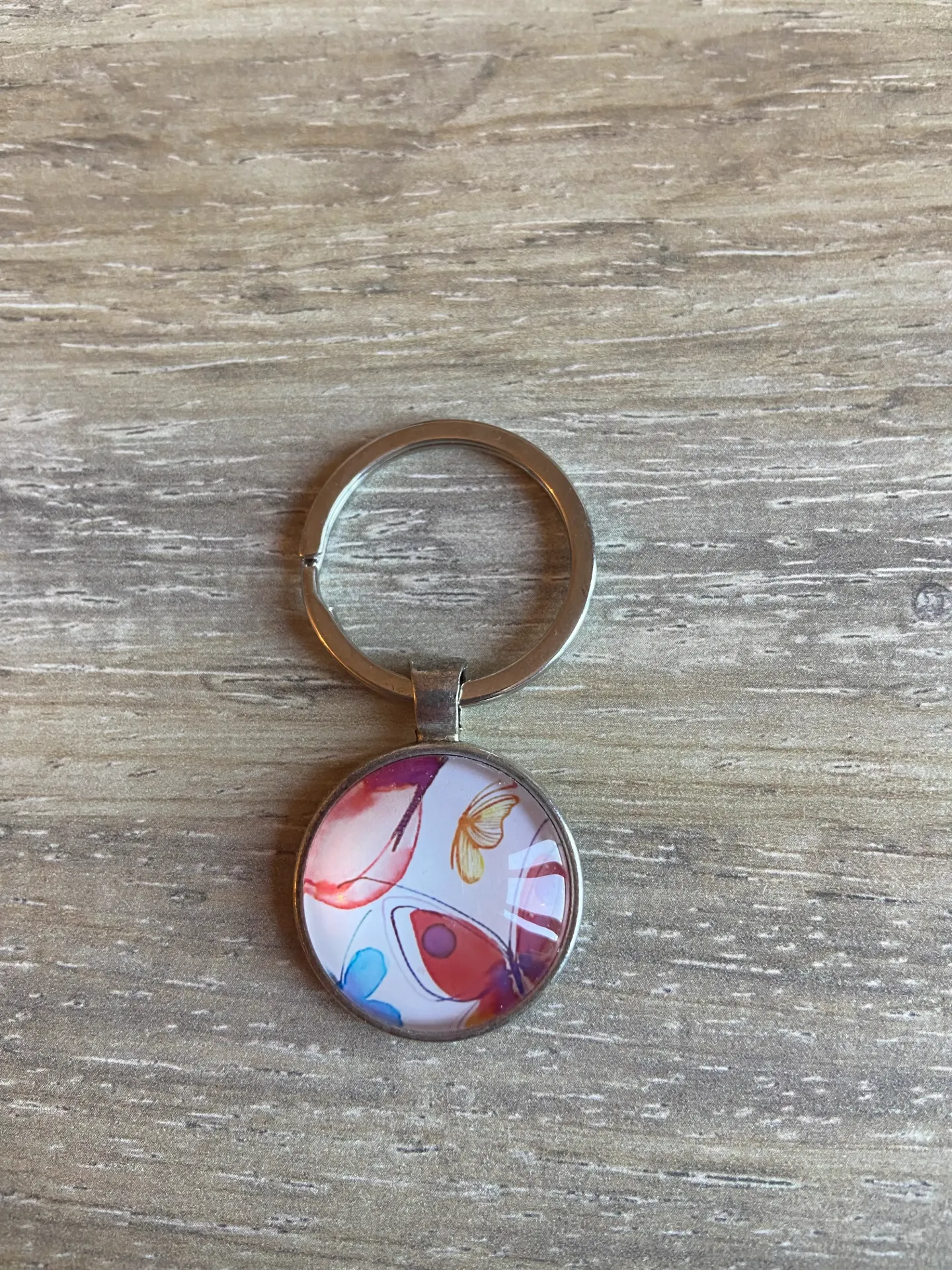 Porte-clé papillon