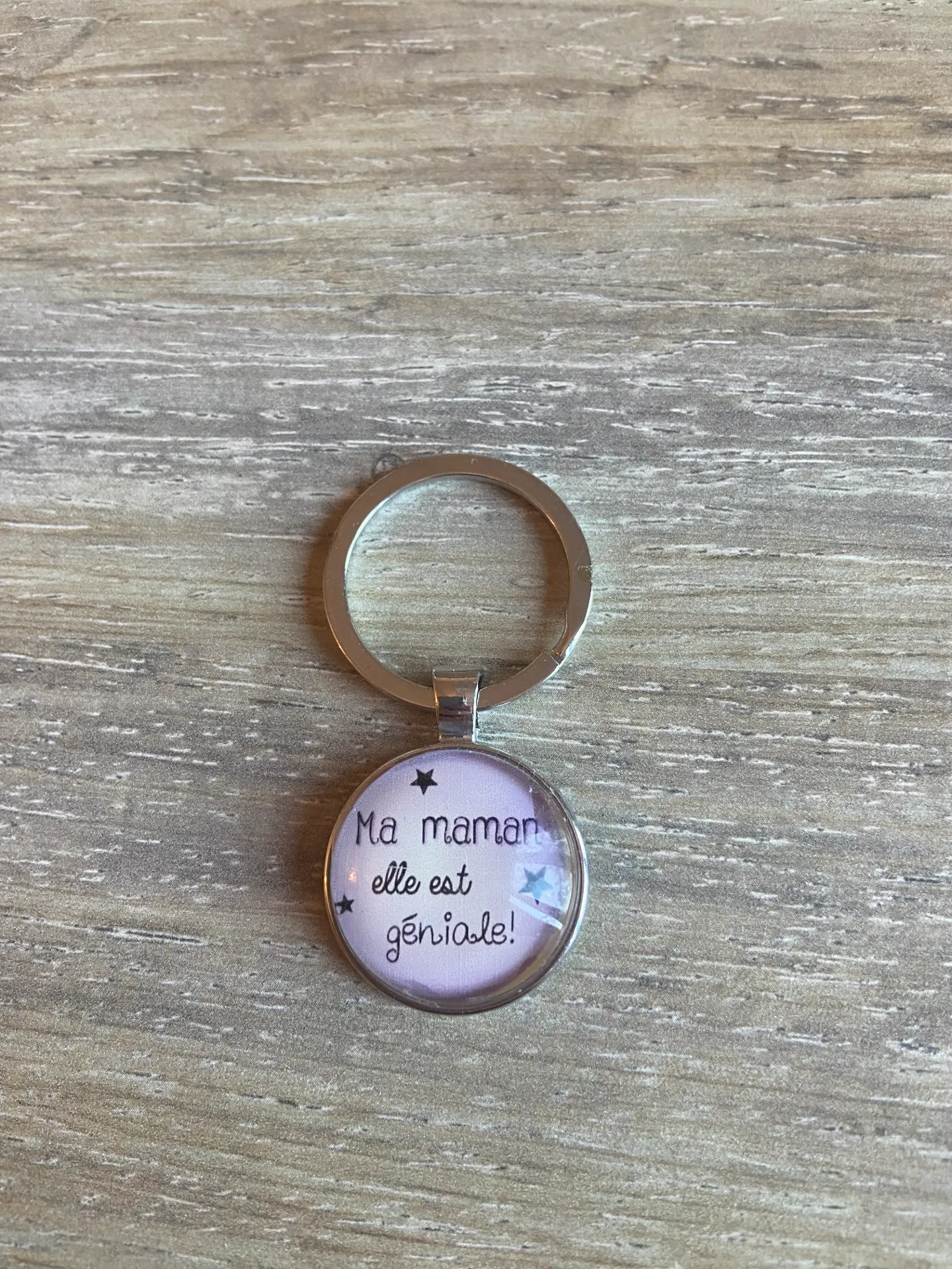 Porte-clé "ma maman, elle est géniale"