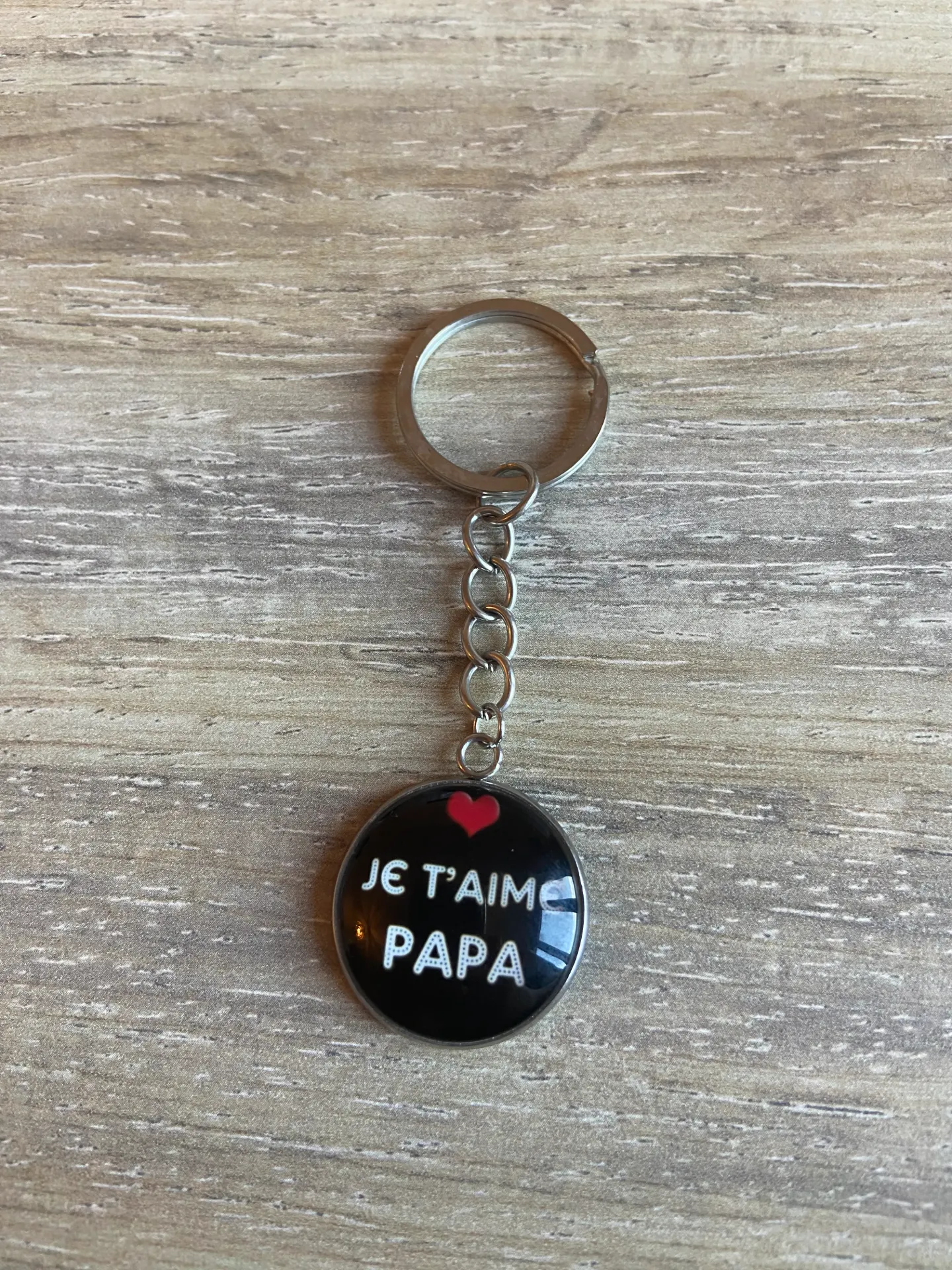 Porte-clé "je t'aime papa"
