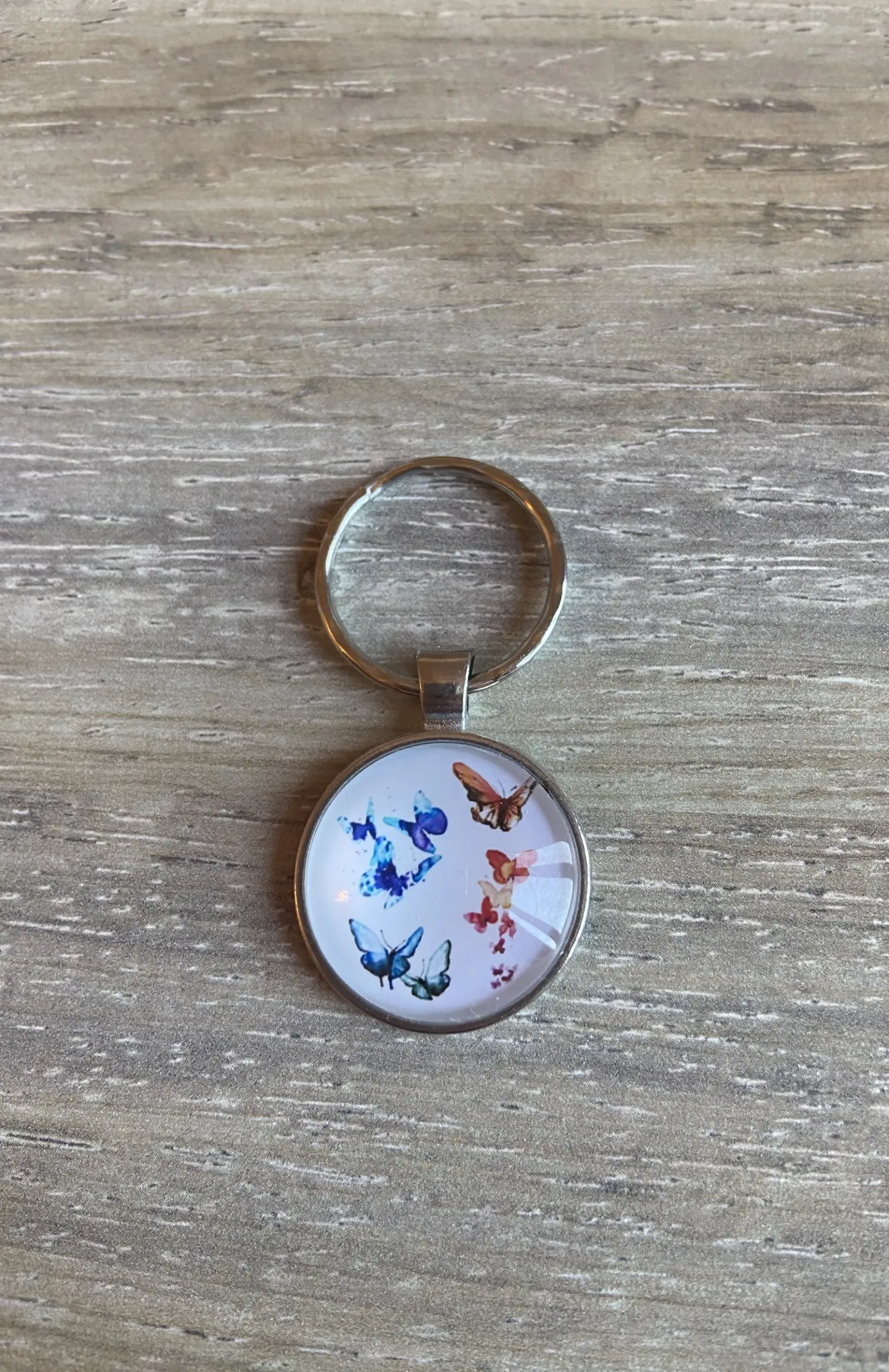 Porte-clé papillon