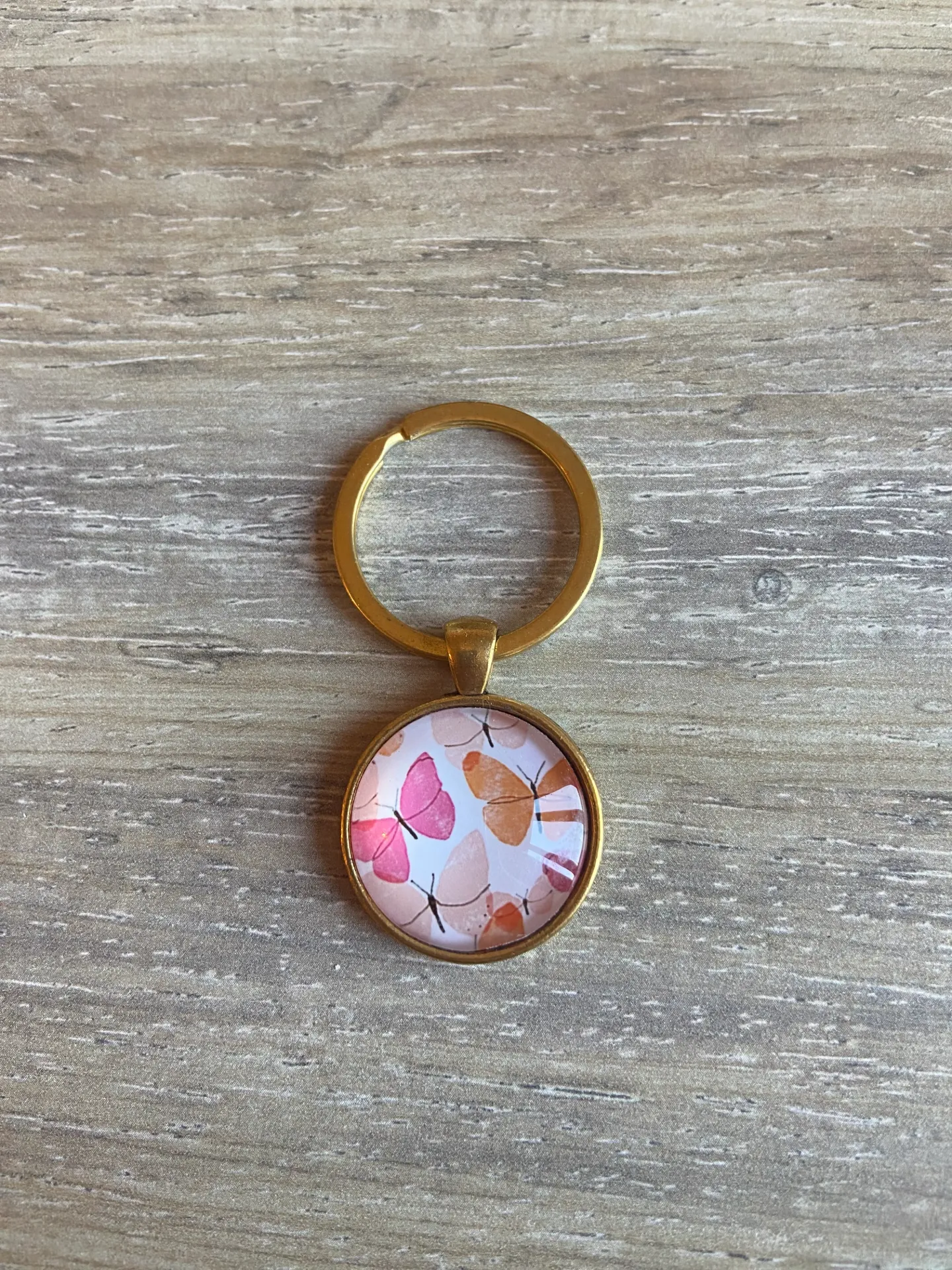Porte-clé papillon