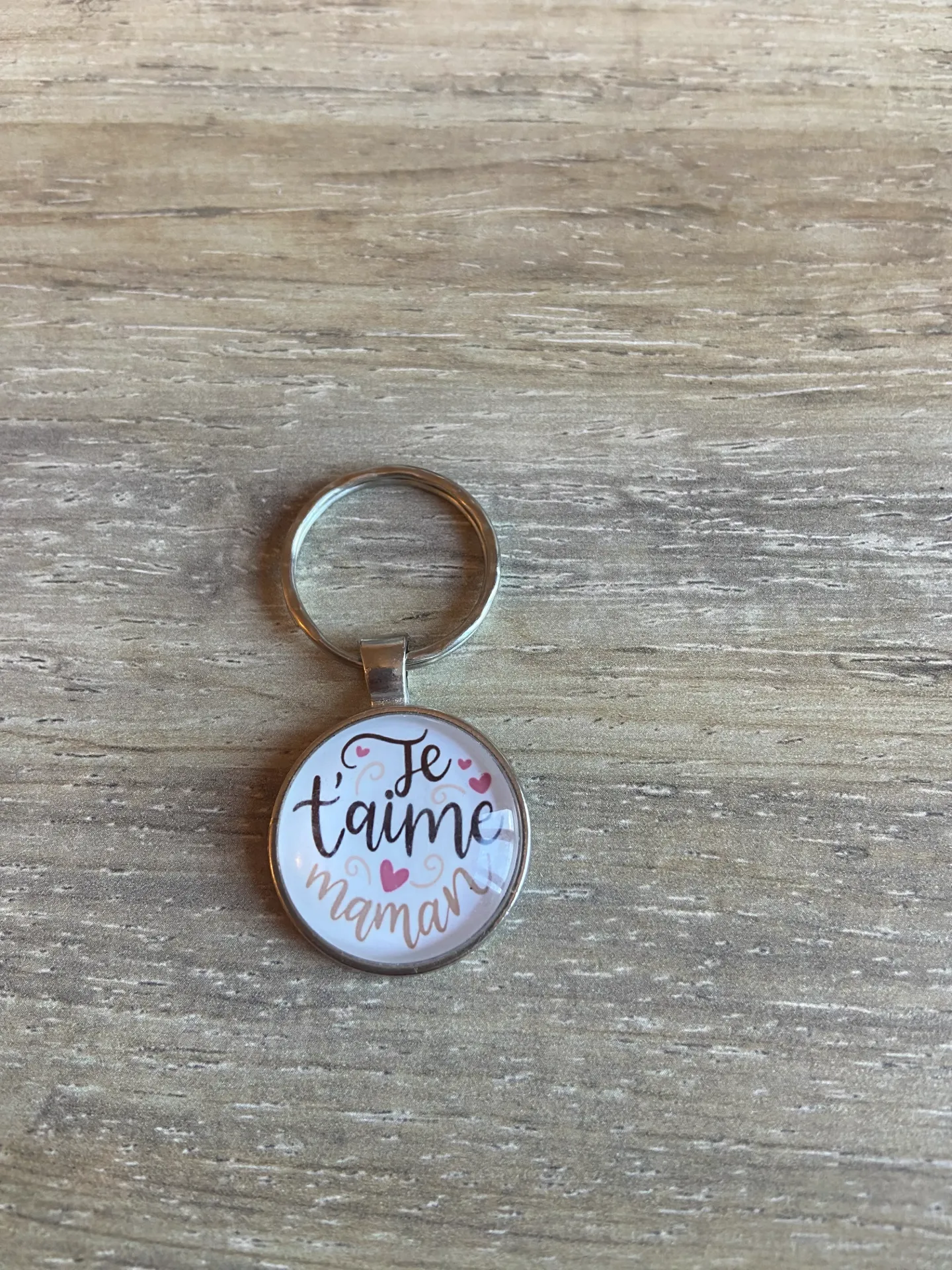 Porte-clé "je t'aime maman"